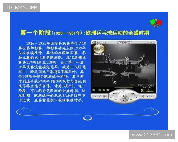 乒乓球运动的起源与发展历程：从娱乐游戏到全球竞技体育的蜕变